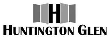 The image is a logo of Huntington Glen.